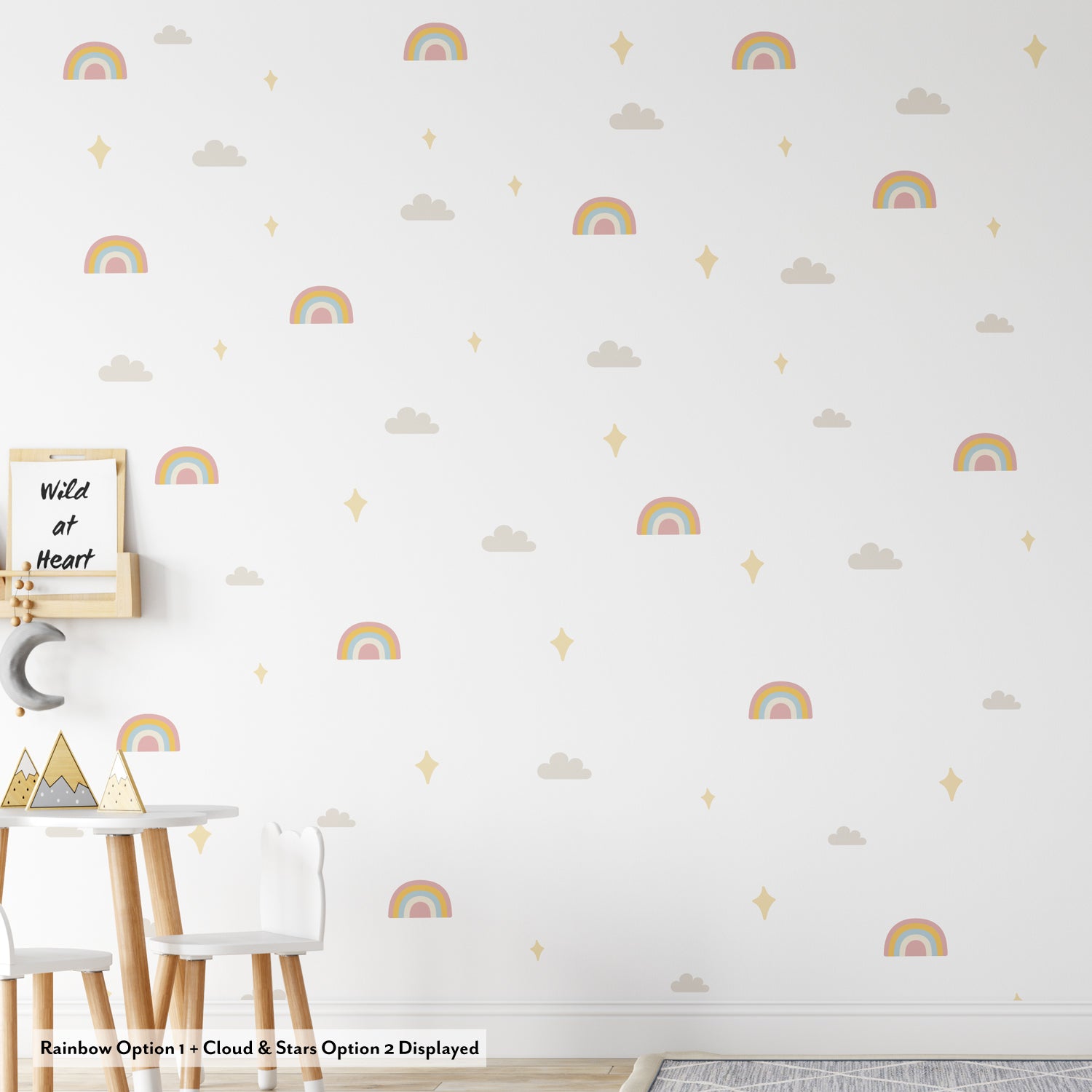 Rainbow Nursery | Wall Stickers – Red Panda Wall Stickers