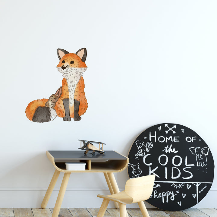 Fox Woodlands Collection Wall Sticker
