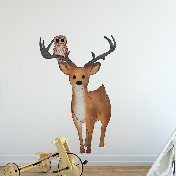 Deer Woodlands Collection Wall Sticker