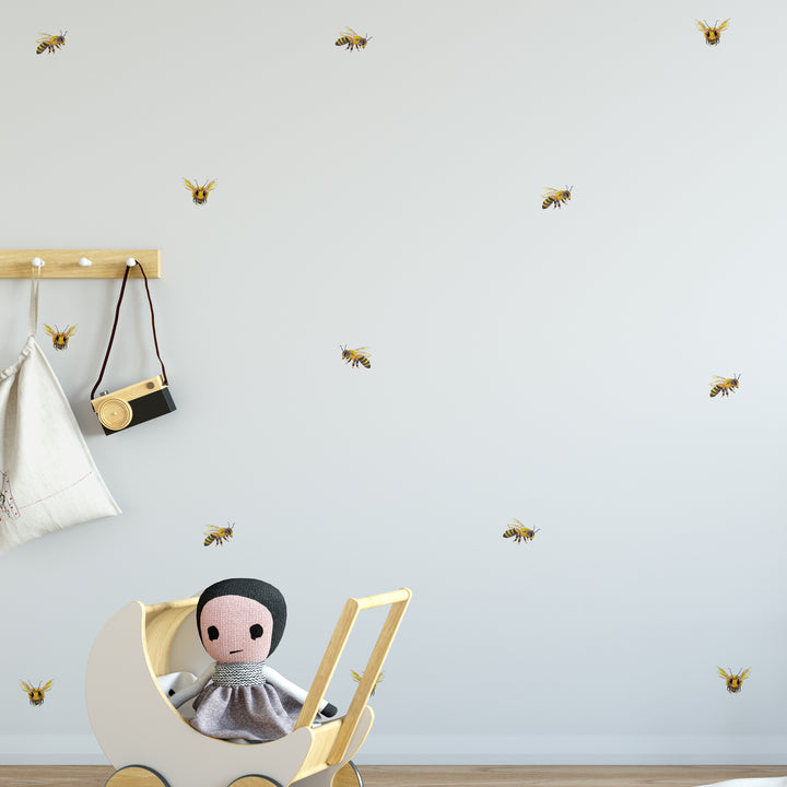 Bees Collection Wall Sticker Pack
