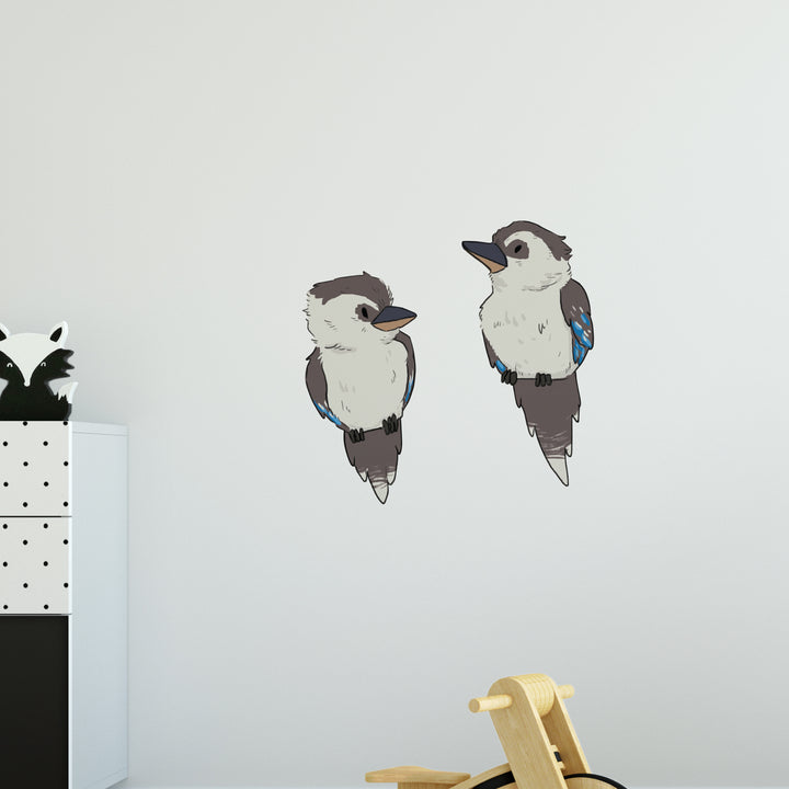 Kookaburra Pair Wall Sticker