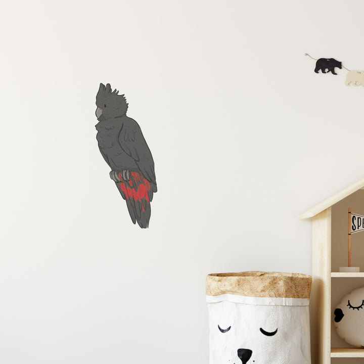 Black Cockatoo Australia Wall Sticker